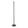 Dar Lighting Dar - Siyanda Floor Lamp Satin Black Base Only