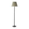 Dar Lighting Dar - Siyanda Floor Lamp Satin Black Base Only