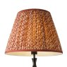 Dar Lighting Dar - Siyanda Floor Lamp Black With Pink Shade