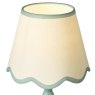 Dar Lighting Dar - Spool Table Lamp Blue With Shade