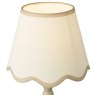 Dar Lighting Dar - Spool Table Lamp Taupe With Shade