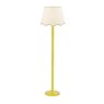 Dar Lighting Dar - Spool Floor Lamp Yellow With Shade