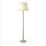 Dar Lighting Dar - Spool Floor Lamp Taupe With Shade