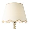 Dar Lighting Dar - Spool Floor Lamp Taupe With Shade
