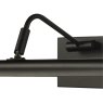 Dar Lighting Dar Tyrus - Satin Black Picture Light LED (35cm)