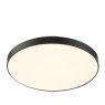 Dar Lighting Dar Essien - White Ceiling Light with Black Edge (LED)