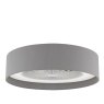 Dar Lighting Dar - Fan Flush White With Shade LED