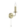 Dar Lighting Dar Favian - Wall Light Matt (Bronze Bracket Only)