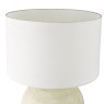 Dar Lighting Dar Havana - Ceramic Table Lamp (Natural Finish With Shade)