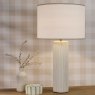 Dar Lighting Dar Idella - Taupe Table Lamp (With Shade)