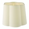 Dar Lighting Dar - Jordana Ivory Cotton Tapered Drum Shade