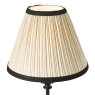 Dar Lighting Dar Judy - Satin Black Table Lamp With Shade