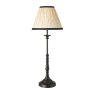 Dar Lighting Dar - Judy Satin Black Table Lamp With Shade