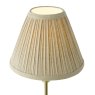Dar Lighting Dar Judy - Satin Gold Table Lamp With Shade