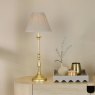 Dar Lighting Dar Judy - Satin Gold Table Lamp With Shade