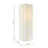 Dar Lighting Dar - Noura Wall Light (Ivory)
