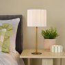 Dar Lighting Dar - Noura Table Lamp (Antique Bronze and Ivory Shade)