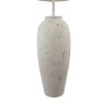 Dar Lighting Dar - Roetta Floor Lamp White and Natural With Shade