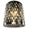 Dar Lighting Dar - Varius Pendant Matt Black and Smoked Glass