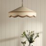 Dar Lighting Laura Ashley - Buckenham 1 Light Pendant (Rattan)