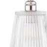Dar Lighting Laura Ashley - Callaghan Pendant (Polished Nickel)
