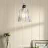 Dar Lighting Laura Ashley - Callaghan Pendant (Polished Nickel)