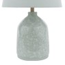 Dar Lighting Laura Ashley - Campion Table Lamp (Duck Egg Ceramic with Shade)