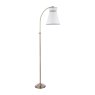 Laura Ashley Lighting Laura Ashley - Dearham Floor Lamp Antique Brass