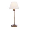 Dar Lighting Laura Ashley - Denston Table Lamp (Antique Bronze)