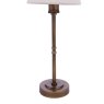 Dar Lighting Laura Ashley - Denston Table Lamp (Antique Bronze)