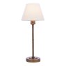 Dar Lighting Laura Ashley - Denston Table Lamp (Antique Bronze)