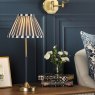 Dar Lighting Laura Ashley - Denwick Table Lamp (Matt Antique Brass)