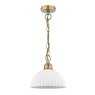 Dar Lighting Laura Ashley - Durford Pendant (Matt Antique Brass)