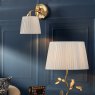 Dar Lighting Laura Ashley - Egelton Wall Light (Brass)