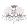 Dar Lighting Laura Ashley - Enstone Semi-Flush Chandelier