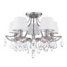 Dar Lighting Laura Ashley - Enstone Semi-Flush Chandelier