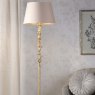 Laura Ashley Lighting Laura Ashley - Halton Floor Lamp Gold Leaf