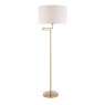Laura Ashley Lighting Laura Ashley - Marlowe Floor Lamp Ant Brass