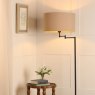 Laura Ashley Lighting Laura Ashley - Marlowe Floor Lamp Black