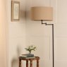 Laura Ashley Lighting Laura Ashley - Marlowe Floor Lamp Black