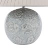 Dar Lighting Laura Ashley - Montford Blue Table Lamp