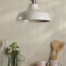 Dar Lighting Laura Ashley - Pussywillow Cream Pendant Light