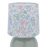 Dar Lighting Laura Ashley - Sherston Blue Crackle Glaze Table Lamp