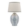 Dar Lighting Laura Ashley - Stannard Blue Table Lamp