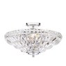 Dar Lighting Laura Ashley - Vienna Semi-Flush Ceiling Light