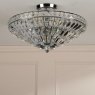 Dar Lighting Laura Ashley - Vienna Semi-Flush Ceiling Light