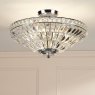 Dar Lighting Laura Ashley - Vienna Semi-Flush Ceiling Light