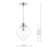 Dar Lighting Laura Ashley - Whitham Pendant Light