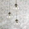 Dar Lighting Laura Ashley - Whitham 3 Light Cluster Pendant