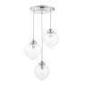 Dar Lighting Laura Ashley - Whitham 3 Light Cluster Pendant